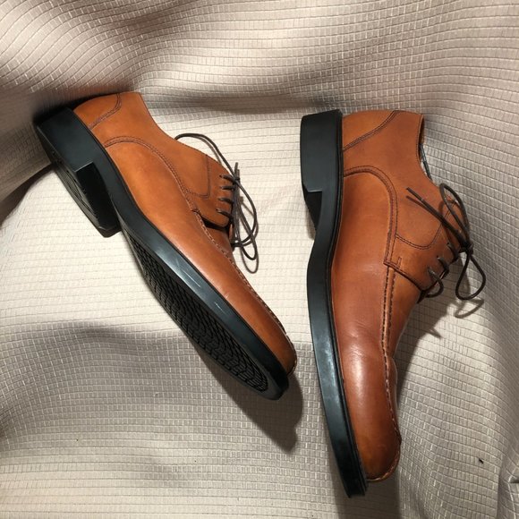 Johnston & Murphy lace up leather derby shoes, leather lining, 9.5 main image 9